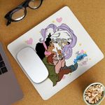 PC, gaming si accesorii - Periferice PC - Mousepad - Mousepad Cocosatul de la Notre-Dame Quasimodo Esmeralda Djali, 21x19cm - Infinity.ro