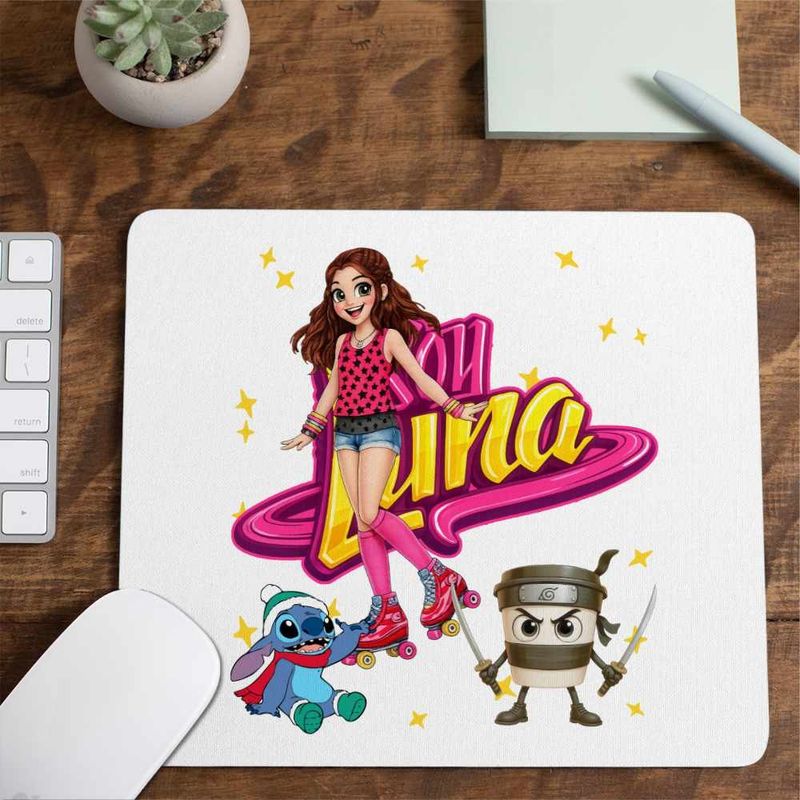 PC, gaming si accesorii - Periferice PC - Mousepad - Mousepad Soy Luna Argentina, 21x19cm - Infinity.ro