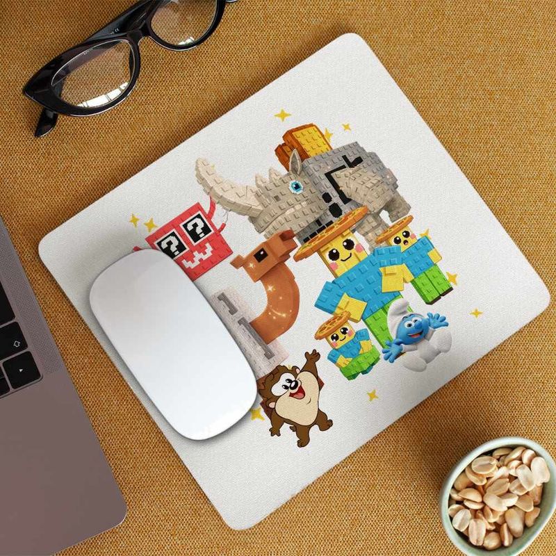 PC, gaming si accesorii - Periferice PC - Mousepad - Mousepad Steal a Brainrot Noobinis Roblox Meme, 21x19cm - Infinity.ro