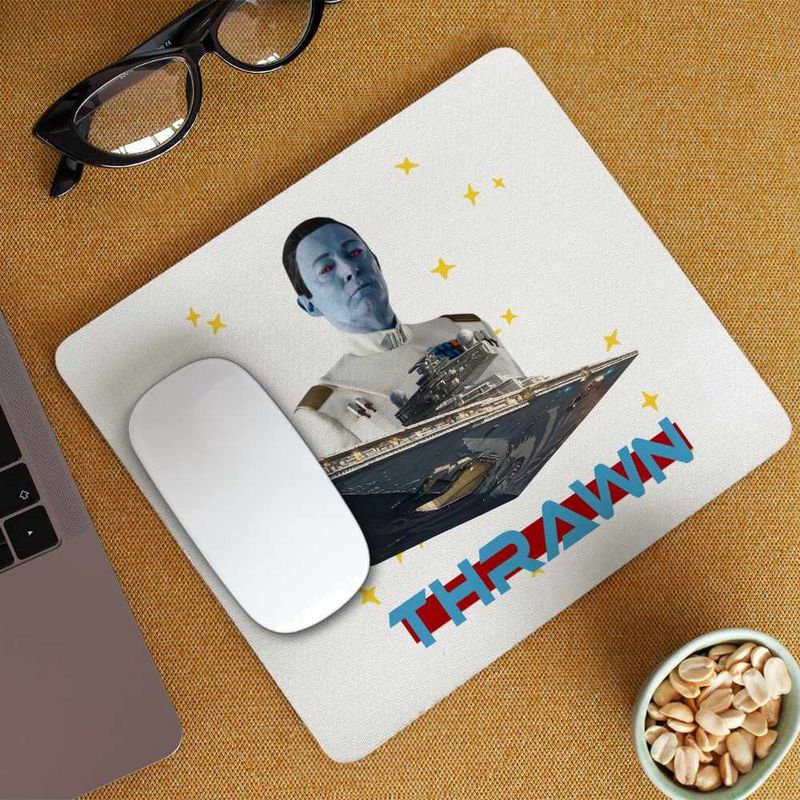 PC, gaming si accesorii - Periferice PC - Mousepad - Mousepad Thrawn Imperial Star Wars Destroyer Grand Admiral, 21x19cm - Infinity.ro