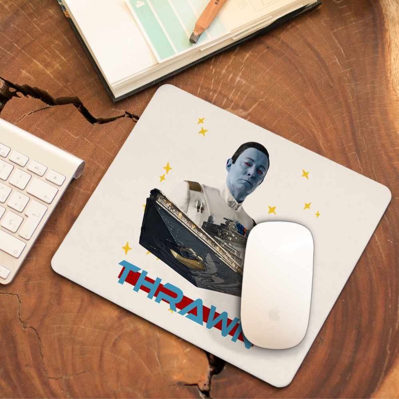 PC, gaming si accesorii - Periferice PC - Mousepad - Mousepad Thrawn Imperial Star Wars Destroyer Grand Admiral, 21x19cm - Infinity.ro