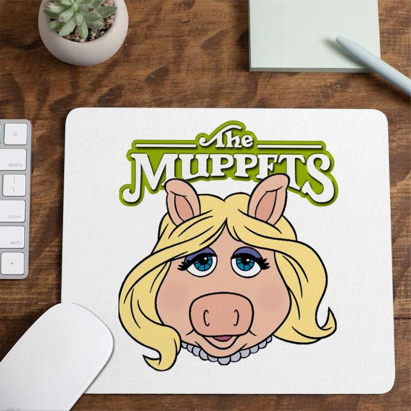 PC, gaming si accesorii - Periferice PC - Mousepad - Mousepad The Muppets Miss Piggy, 21x19cm - Infinity.ro