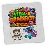 PC, gaming si accesorii - Periferice PC - Mousepad - Mousepad Steal a Brainrot Roblox Meme, 21x19cm - Infinity.ro