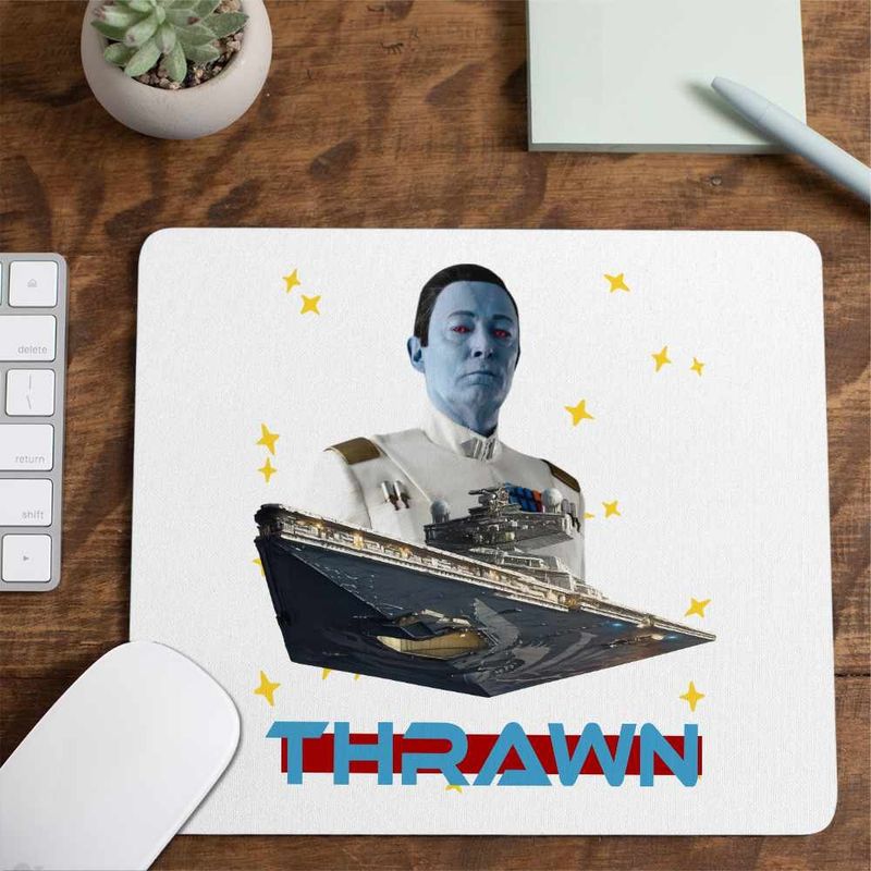 PC, gaming si accesorii - Periferice PC - Mousepad - Mousepad Thrawn Imperial Star Wars Destroyer Grand Admiral, 21x19cm - Infinity.ro