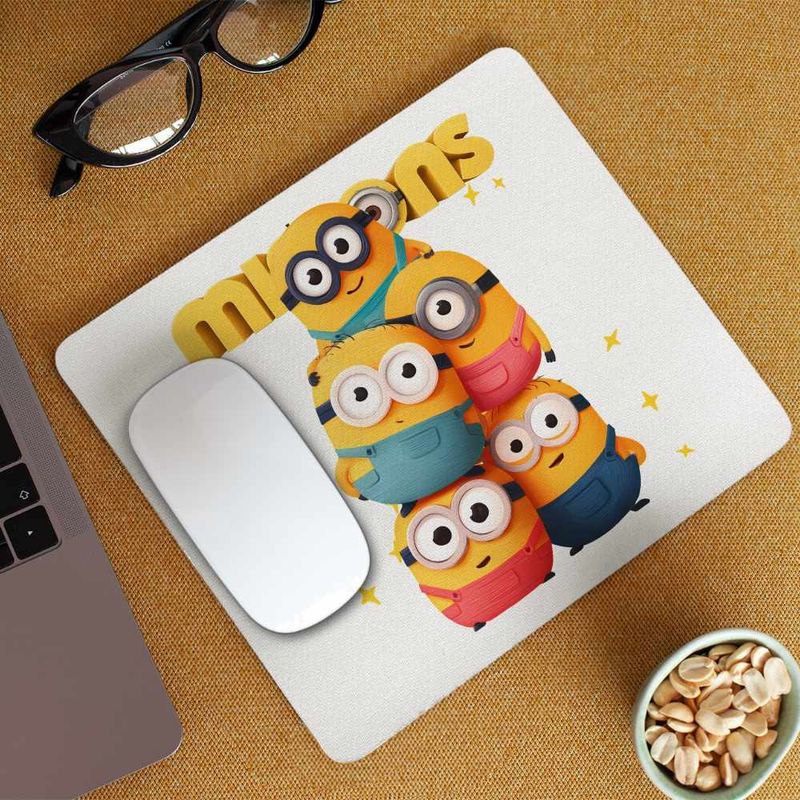 PC, gaming si accesorii - Periferice PC - Mousepad - Mousepad Minions Despicable Minioni, 21x19cm - Infinity.ro