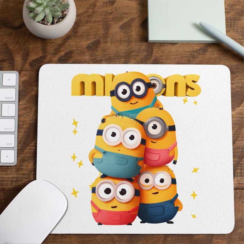 PC, gaming si accesorii - Periferice PC - Mousepad - Mousepad Minions Despicable Minioni, 21x19cm - Infinity.ro