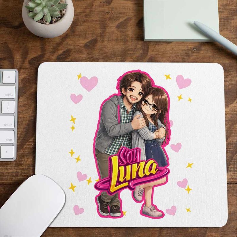 PC, gaming si accesorii - Periferice PC - Mousepad - Mousepad Soy Luna Niric, 21x19cm - Infinity.ro