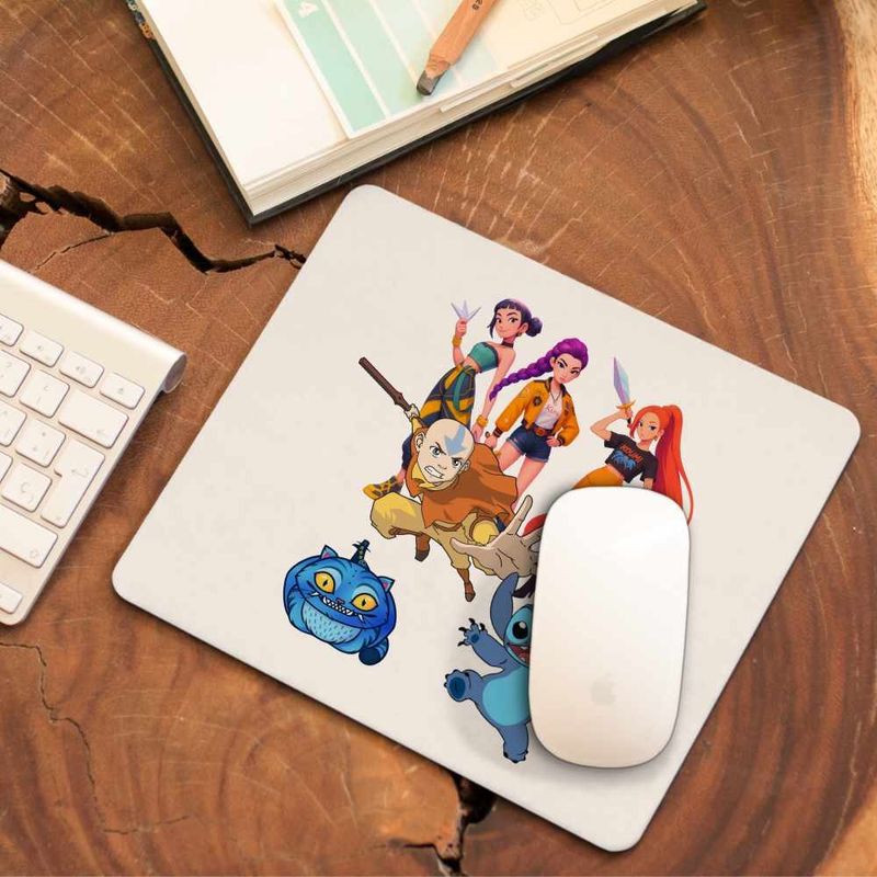 PC, gaming si accesorii - Periferice PC - Mousepad - Mousepad Avatar Huntrix Kpop Last Airbender, 21x19cm - Infinity.ro