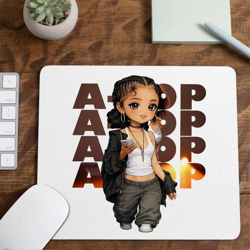 PC, gaming si accesorii - Periferice PC - Mousepad - Mousepad Tyla Best Party Chibi, 21x19cm - Infinity.ro