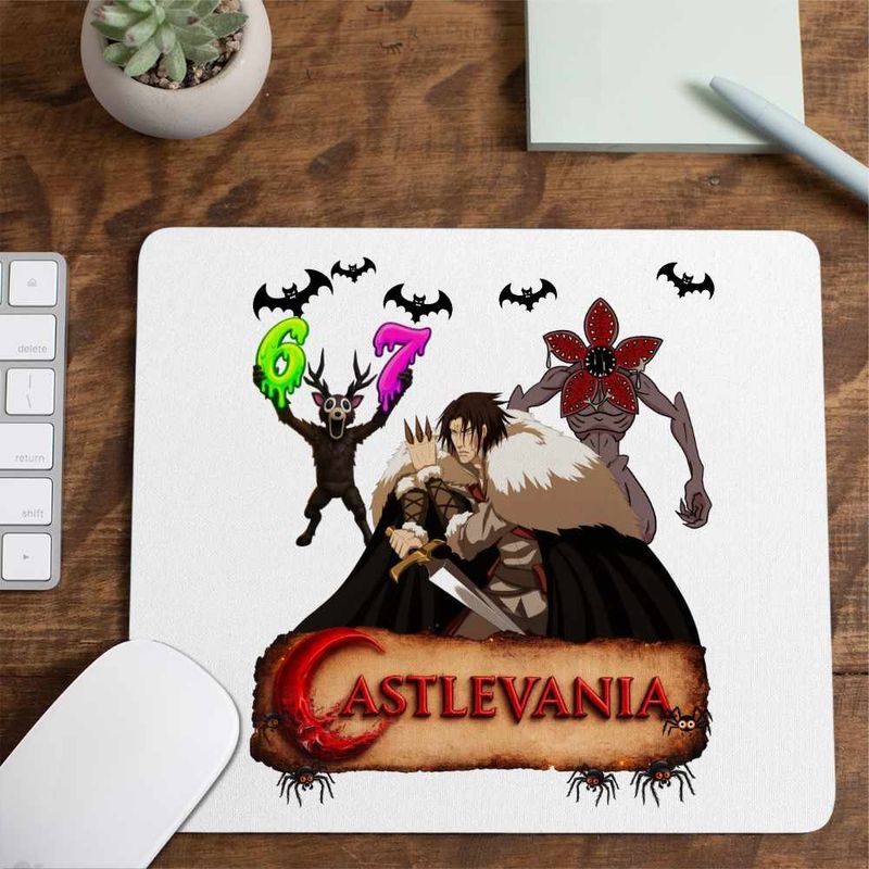 PC, gaming si accesorii - Periferice PC - Mousepad - Mousepad Castlevania Trevor Belmont, 21x19cm - Infinity.ro