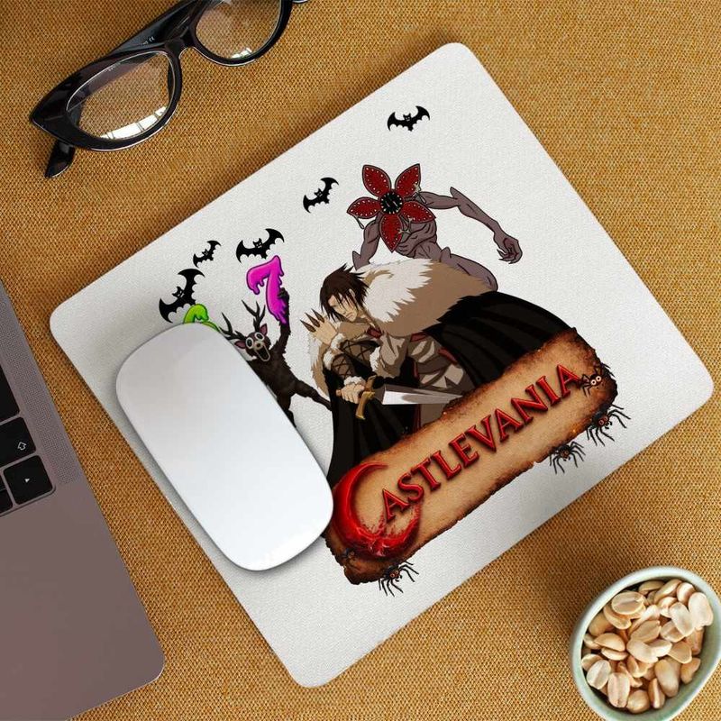 PC, gaming si accesorii - Periferice PC - Mousepad - Mousepad Castlevania Trevor Belmont, 21x19cm - Infinity.ro