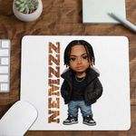 PC, gaming si accesorii - Periferice PC - Mousepad - Mousepad Nemzzz Escape Chibi, 21x19cm - Infinity.ro