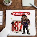 PC, gaming si accesorii - Periferice PC - Mousepad - Mousepad Tyga NSFW Rap Music, 21x19cm - Infinity.ro
