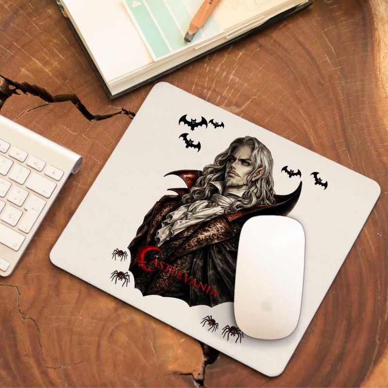 PC, gaming si accesorii - Periferice PC - Mousepad - Mousepad Castlevania Conte Dracula, 21x19cm - Infinity.ro