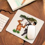 PC, gaming si accesorii - Periferice PC - Mousepad - Mousepad Cartea Junglei Bagheera Mowgli King Louie, 21x19cm - Infinity.ro
