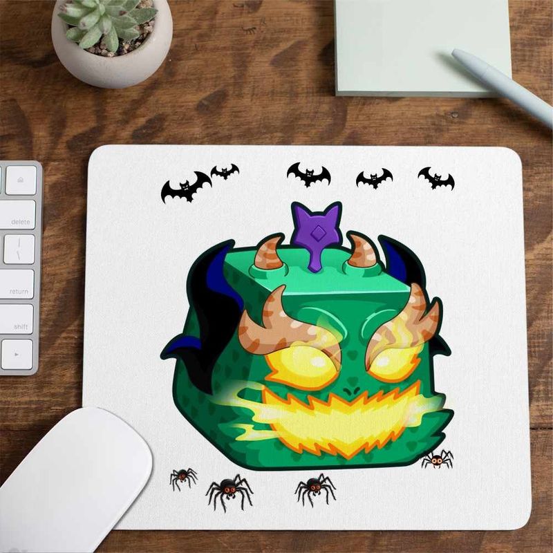 PC, gaming si accesorii - Periferice PC - Mousepad - Mousepad Blox Fruits Dragon Fruit Roblox Fructe, 21x19cm - Infinity.ro
