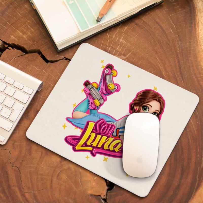 PC, gaming si accesorii - Periferice PC - Mousepad - Mousepad Soy Luna Patine Karol Sevilla, 21x19cm - Infinity.ro