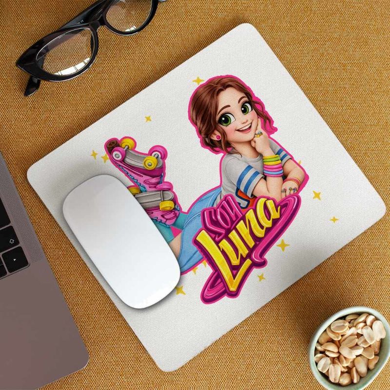 PC, gaming si accesorii - Periferice PC - Mousepad - Mousepad Soy Luna Patine Karol Sevilla, 21x19cm - Infinity.ro