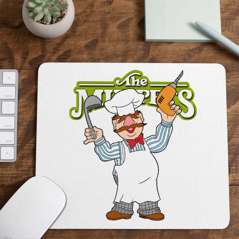 PC, gaming si accesorii - Periferice PC - Mousepad - Mousepad The Muppets Swedish Chef, 21x19cm - Infinity.ro