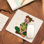 PC, gaming si accesorii - Periferice PC - Mousepad - Mousepad Peter Pan Neverland, 21x19cm - Infinity.ro