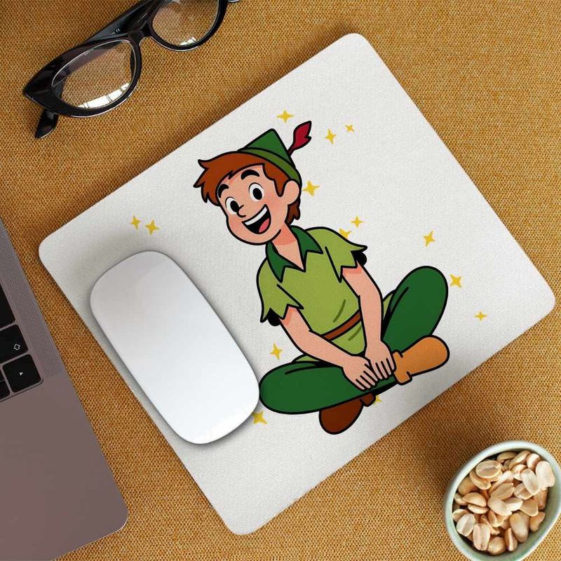 PC, gaming si accesorii - Periferice PC - Mousepad - Mousepad Peter Pan Neverland, 21x19cm - Infinity.ro