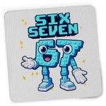PC, gaming si accesorii - Periferice PC - Mousepad - Mousepad Six Seven Meme Roblox 67 Sase Sapte Steal a Brainrot , 21x19cm - Infinity.ro