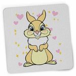 PC, gaming si accesorii - Periferice PC - Mousepad - Mousepad Miss Bunny Iepuras Bambi Love, 21x19cm - Infinity.ro
