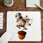 PC, gaming si accesorii - Periferice PC - Mousepad - Mousepad Ice Age Scrat Veverita, 21x19cm - Infinity.ro