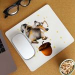 PC, gaming si accesorii - Periferice PC - Mousepad - Mousepad Ice Age Scrat Veverita, 21x19cm - Infinity.ro