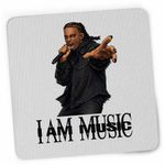 PC, gaming si accesorii - Periferice PC - Mousepad - Mousepad Playboi Carti I am Music, 21x19cm - Infinity.ro