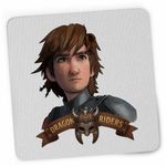 PC, gaming si accesorii - Periferice PC - Mousepad - Mousepad Hiccup Viking Dragon Rider How to train your dragon, 21x19cm - Infinity.ro