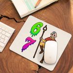 PC, gaming si accesorii - Periferice PC - Mousepad - Mousepad Avatar Six Seven Last Airbender 67 Calugar Shaolin, 21x19cm - Infinity.ro