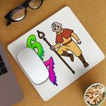 PC, gaming si accesorii - Periferice PC - Mousepad - Mousepad Avatar Six Seven Last Airbender 67 Calugar Shaolin, 21x19cm - Infinity.ro