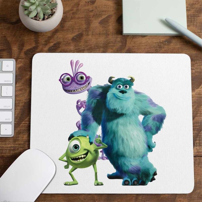 PC, gaming si accesorii - Periferice PC - Mousepad - Mousepad Mike James Monsters University, 21x19cm - Infinity.ro