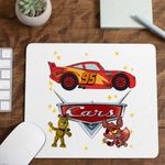PC, gaming si accesorii - Periferice PC - Mousepad - Mousepad Cars Fulger Masini Aventuri, 21x19cm - Infinity.ro