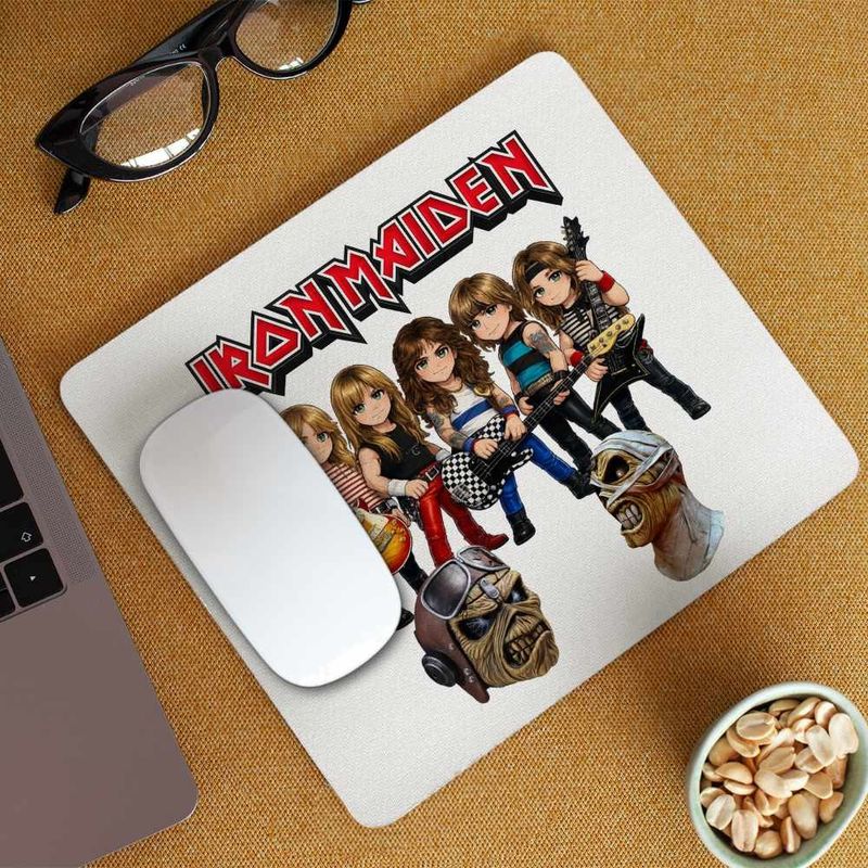 PC, gaming si accesorii - Periferice PC - Mousepad - Mousepad Iron Maiden Wasted Years, 21x19cm - Infinity.ro