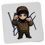 PC, gaming si accesorii - Periferice PC - Mousepad - Mousepad Yeat Chibi Trap Rage Music, 21x19cm - Infinity.ro
