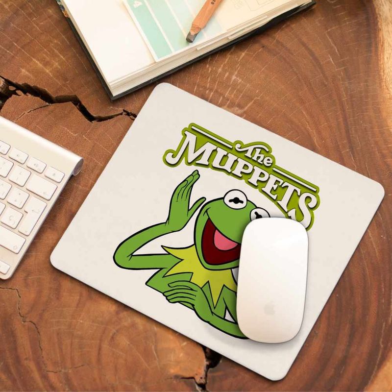 PC, gaming si accesorii - Periferice PC - Mousepad - Mousepad Kermit the Frog The Muppets, 21x19cm - Infinity.ro