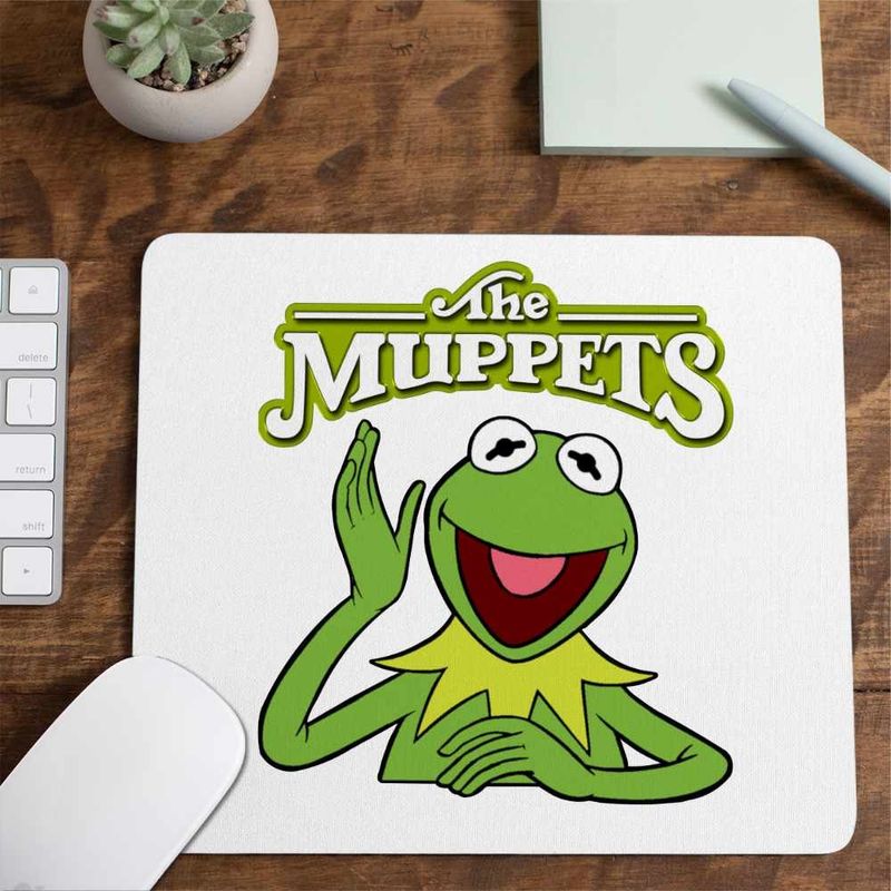 PC, gaming si accesorii - Periferice PC - Mousepad - Mousepad Kermit the Frog The Muppets, 21x19cm - Infinity.ro