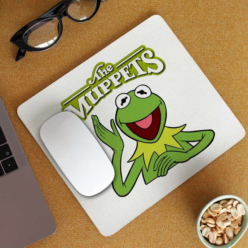 PC, gaming si accesorii - Periferice PC - Mousepad - Mousepad Kermit the Frog The Muppets, 21x19cm - Infinity.ro
