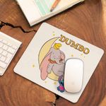 PC, gaming si accesorii - Periferice PC - Mousepad - Mousepad Dumbo Luna Somn Usor Elefant Circ, 21x19cm - Infinity.ro