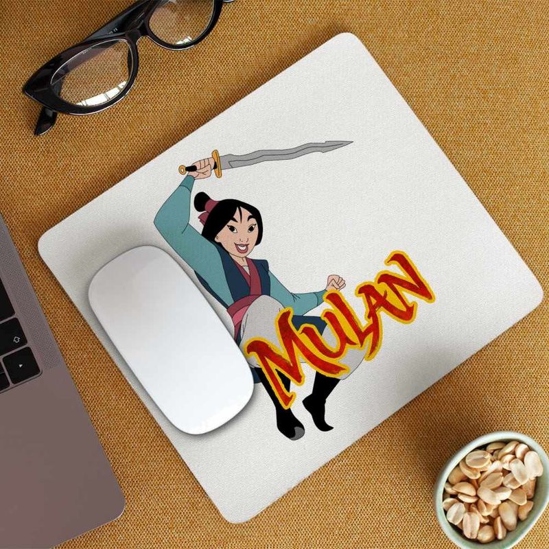 PC, gaming si accesorii - Periferice PC - Mousepad - Mousepad Mulan Sword Attack, 21x19cm - Infinity.ro