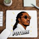 PC, gaming si accesorii - Periferice PC - Mousepad - Mousepad Future Rapper Trap Music, 21x19cm - Infinity.ro