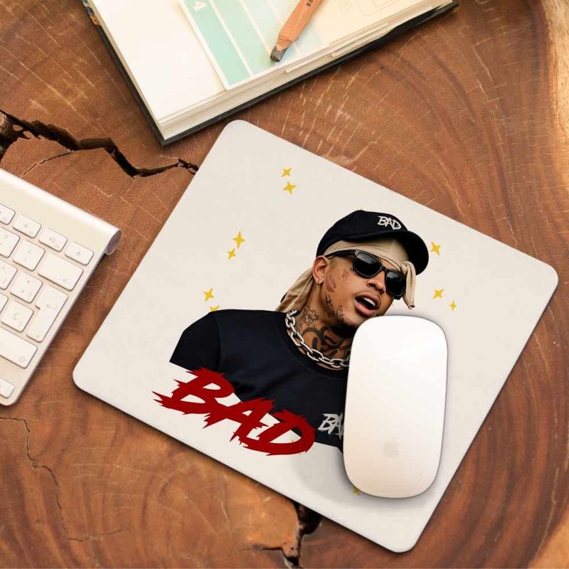 PC, gaming si accesorii - Periferice PC - Mousepad - Mousepad Ski Mask Step Back Rapper, 21x19cm - Infinity.ro