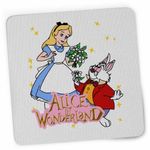 PC, gaming si accesorii - Periferice PC - Mousepad - Mousepad Alice Tara Minunilor Iepure, 21x19cm - Infinity.ro