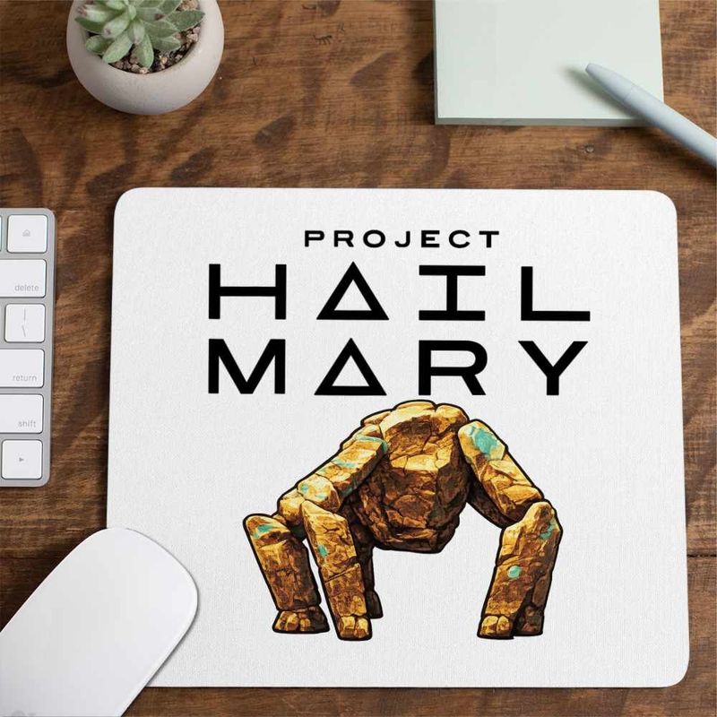PC, gaming si accesorii - Periferice PC - Mousepad - Mousepad Project Hail Mary Tau Ceti Astrophage, 21x19cm - Infinity.ro