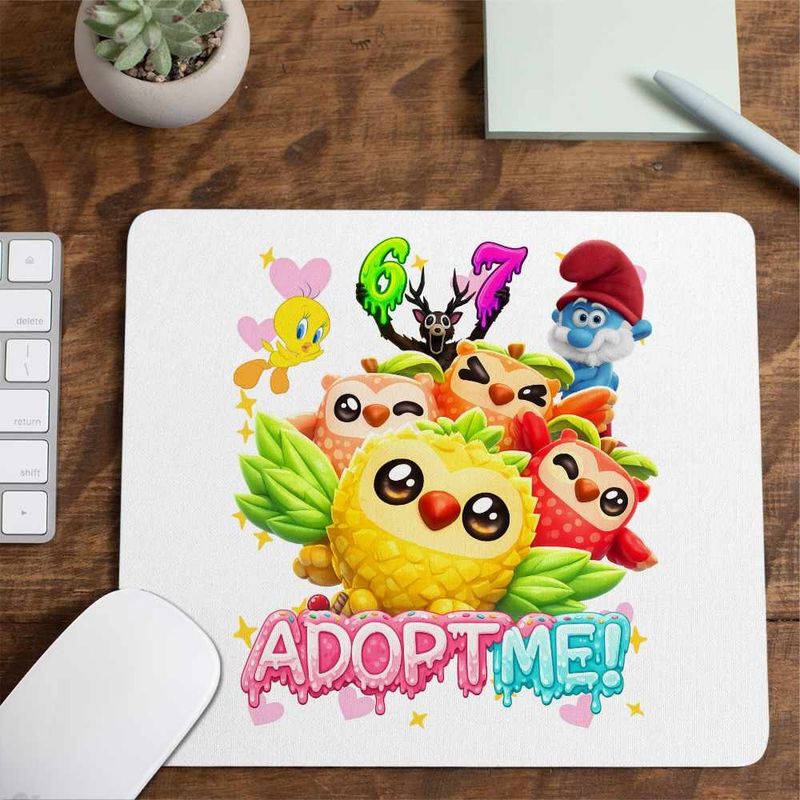 PC, gaming si accesorii - Periferice PC - Mousepad - Mousepad Roblox Adopt Me Bufnita, 21x19cm - Infinity.ro