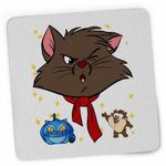 PC, gaming si accesorii - Periferice PC - Mousepad - Mousepad Pisicile Aristocrate Berlioz Motanel, 21x19cm - Infinity.ro