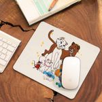 PC, gaming si accesorii - Periferice PC - Mousepad - Mousepad Pisicile Aristocrate Ducesa Familie, 21x19cm - Infinity.ro