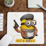 PC, gaming si accesorii - Periferice PC - Mousepad - Mousepad Minions Detective Noir Despicable, 21x19cm - Infinity.ro